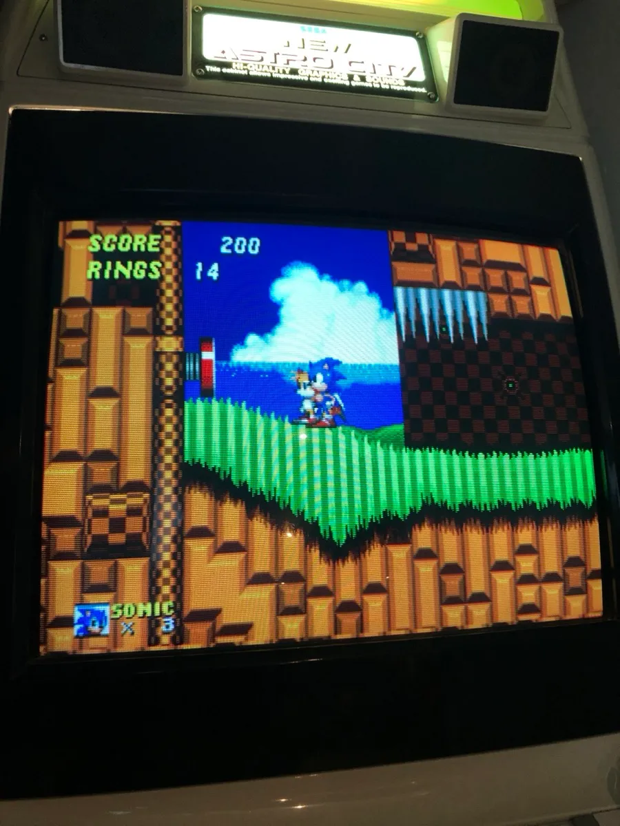 Sonic 2 sur le tube d’origine
